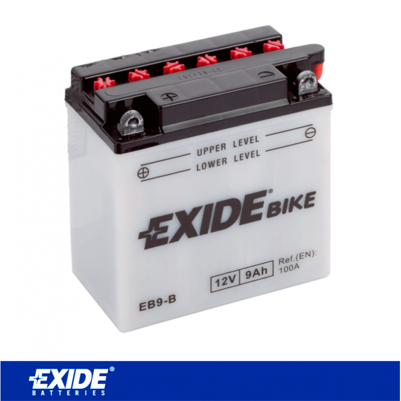 ExpertPower ET9B-BS 12V 8Ah AGM Battery – Maintenance Free For ATV, Motorcycle & Scooter
