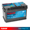 BATERÍA TUDOR EFB TL652 START STOP 65AH 650A TIPO FORD