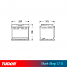 BATERÍA TUDOR TL550 55AH 480A EFB START STOP