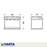 BATERÍA VARTA AGM A8 60AH 680A START STOP E HIBRIDOS