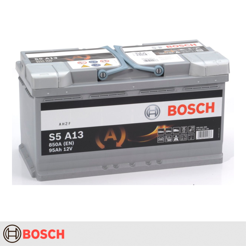 BATERÍA BOSCH S5A13 AGM START STOP 95Ah 850A