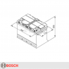 BATERÍA BOSCH S4028 95Ah 830A