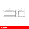 BATERÍA TUDOR HIGH TECH TA1000 100Ah 900A