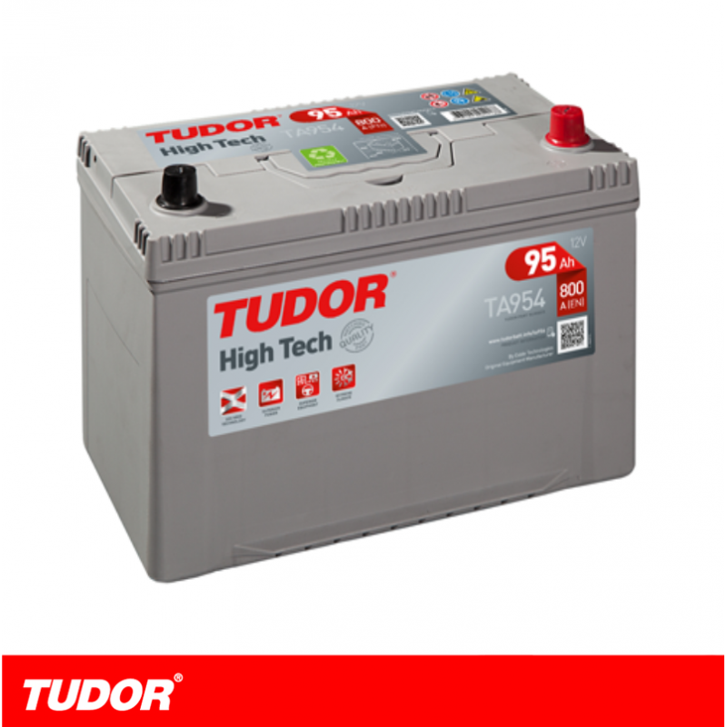 Bateria Tudor AGM 80Ah +Dcho. 800En