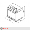 BATERÍA BOSCH S4002 52AH 470A