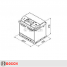 BATERÍA BOSCH S4001 44Ah 440A