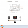 REGULADOR SOLAR HP2030A PWM USB