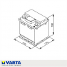 BATERÍA VARTA B36 44AH 420A