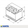 BATERÍA VARTA BLUE D59 60AH 540A +DERECHA