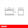BATERÍA TUDOR  HIGH TECH TA770 77Ah 760A VW /AUDI/SEAT
