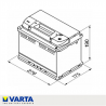 BATERÍA VARTA SILVER E44 77AH 780A