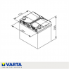 BATERÍA VARTA N65 65AH 650A EFB ATART STOP MAZDA TOYOTA