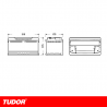 BATERÍA TUDOR TA852 85AH 800A OPEL/FORD