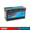 BATERÍA TUDOR AGM TK960 START STOP 96Ah 850A BMW X5/X6