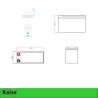 BATERÍA KAISE 12V 12Ah AGM EV VEHICULO ELECTRICO