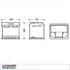 BATERIA HAGEN 55218 52AH 440A