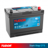 BATERIA TUDOR TL954 EFB SART STOP 95AH 800A TOYOTA/MAZDA