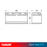 BATERIA TUDOR EFB START STOP TL1050 105AH 950A