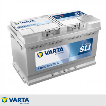 BATERÍA VARTA F16 80AH 740A...
