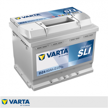 BATERÍA VARTA D24 60AH 540A...