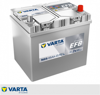 BATERÍA VARTA N65 65AH 650A...