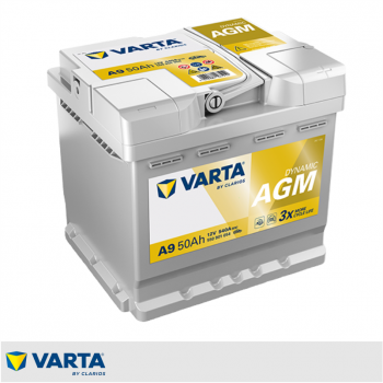 BATERIA VARTA A9 50AH 540A...