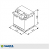 BATERÍA VARTA A10 AGM 40AH 420A HIBRIDOS/ START STOP