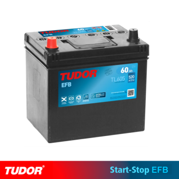 BATERÍA TUDOR TL605 60AH...