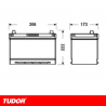 BATERÍA TUDOR TECHNICA TB955 95Ah 720A